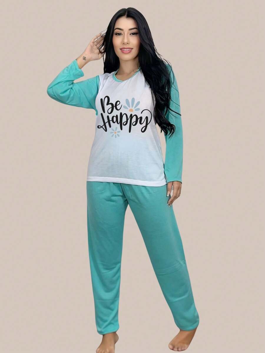 Women Pajama Sets - màu xanh lá - Xem 1
