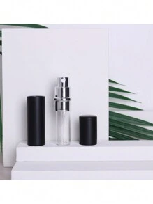 1pc/7pcs 5ml Refillable Perfume Bottle With Spray, Portable Travel Size Atomizer Cosmetic Container, Leak Proof Fragrance Pump, Mini Sized For Easy Carry And Storage