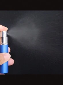 1pc/7pcs 5ml Refillable Perfume Bottle With Spray, Portable Travel Size Atomizer Cosmetic Container, Leak Proof Fragrance Pump, Mini Sized For Easy Carry And Storage