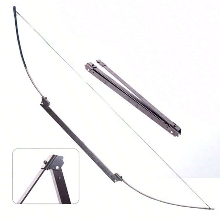 Metal Folding Bow And Arrow Set For Beginners, Portable Recurve Bow