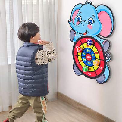 儿童玩具，粘球飞镖靶，婴儿触摸跳高魔术目标钩环扣粘球，儿童玩具，玩具，婴儿玩具，儿童棋盘游戏，儿童派对游戏，儿童游戏室，玩具，儿童玩具，婴儿玩具，幼儿学习玩具