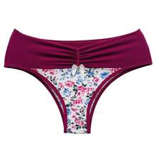 Kit Of 4 Printed Panties With High Waist, Comfortable In Microfiber, 100% Cotton Lining, Comfortable Lingerie For Everyday Life - Nhiều màu - Xem 5