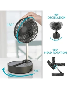 Handheld Fans(Uncharged) - สีดำ - ดู 4