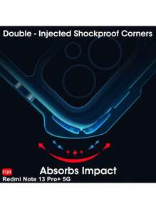 Funda Transparente Xiaomi Redmi Note 13 Pro Plus + Mas Mica - transparente - Ver 4