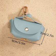 Dog Waste Bag Storage Bag, Leather Dog Poop Bag Small Bag For Dogs