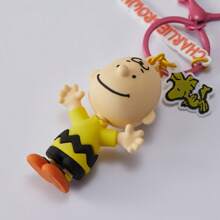 Miniso Llavero colgante decorativo tridimensional y compacto de la serie Celebrando a Snoopy, con el personaje Lucy van Pelt