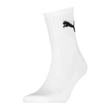 Puma Unisex Adult Crew Socks (Pack Of 3) (White) - White - View 1