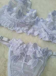 Women Sexy Lingerie Sets - 白色 - 查看 2
