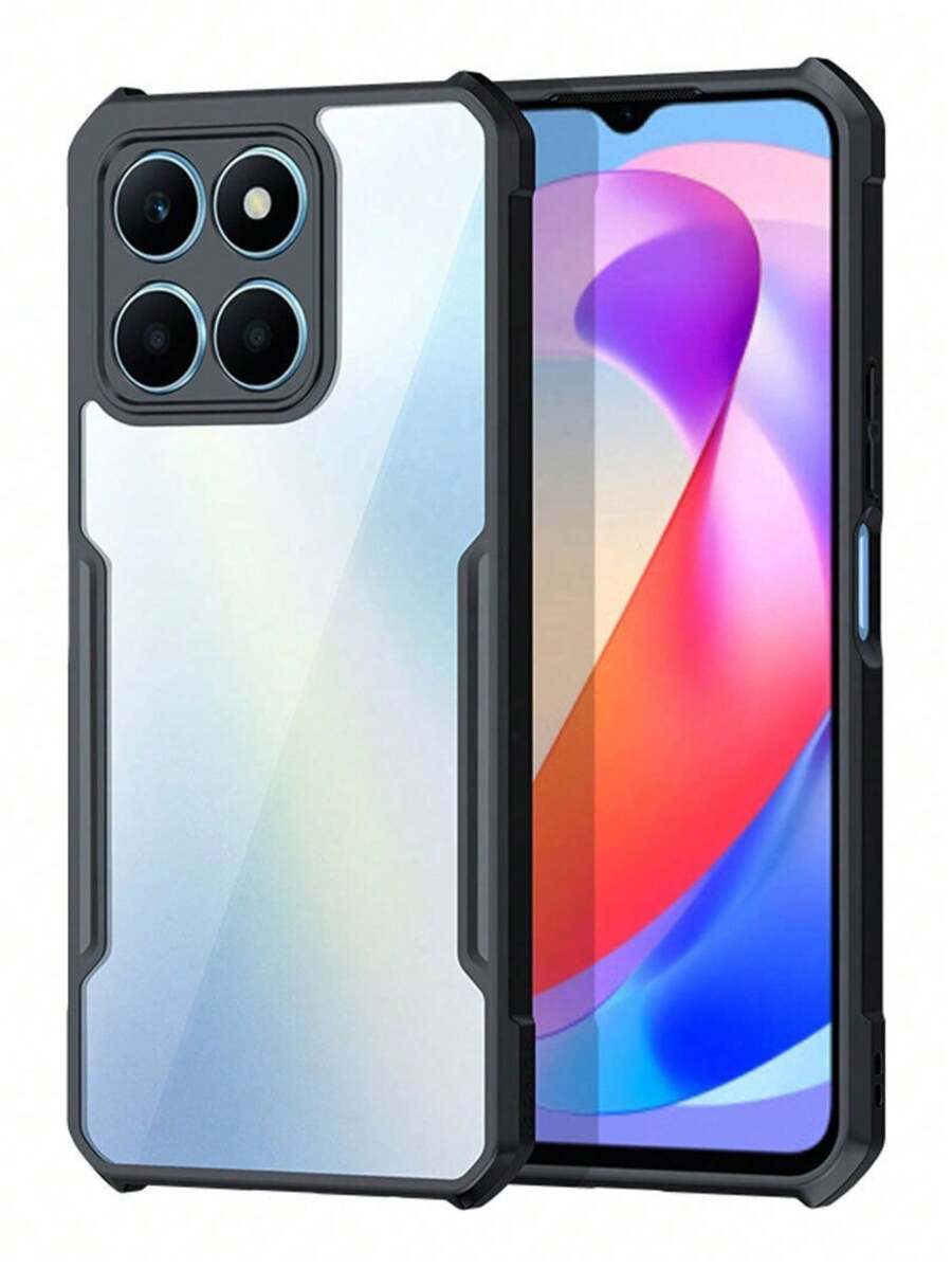 Funda Carcasa Honor X8b Case Transparente Esquina Reforzada - transparente - Ver 1