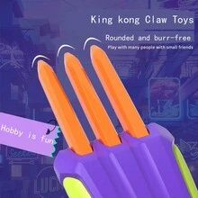 1 Đồ Chơi Chân Cà Rốt Sắt Đúc-Có Thể Mở Rộng, Trò Chơi Nhập Cảnh Theo Cảnh-Tuyệt Vời Cho Các Bữa Tiệc, Halloween, Giáng Sinh - màu xanh lá - Xem 3