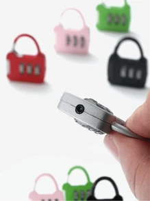 1 Multi-Functional Password Lock, Including Diary Password Lock, Password Padlock, Stationery Box Lock, Drawer Lock, Cabinet Lock, And Luggage Lock, Available In 6 Colors