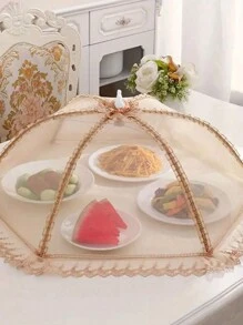 2024年新款家用防塵食品罩，多功能彈出式摺疊高密度網罩，防塵、防蚊、防蒼蠅，適用於戶外、廚房、餐廳、派對、野餐、燒烤，可重複使用，廚房用品 - 彩色 - 查看 13