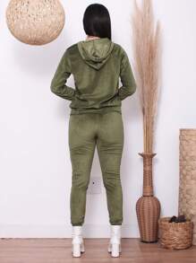 Women Two-Piece Outfits - màu xanh lá - Xem 4