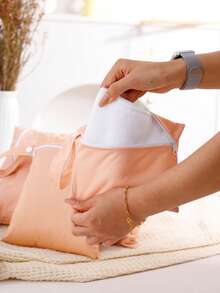 3PCS Orange Wet/Dry Bag Baby Storage Bag
