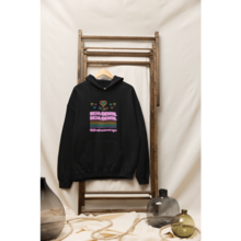 Blusa Moletom Canguru Com Capuz Seja Gentil Moramos Aqui LGBTQIA+