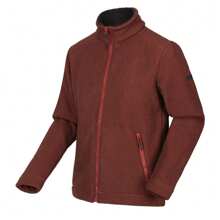 Regatta Mens Garrian II Full Zip Fleece Jacket (Burnt Henna) - Burnt Henna - View 3