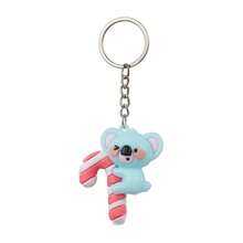 4pcs PVC Plastic Candy Koala Keychain, Cute Cartoon Style Mini Gifts For Wallet, Backpack, Pendant Decoration - Multicolor - View 4