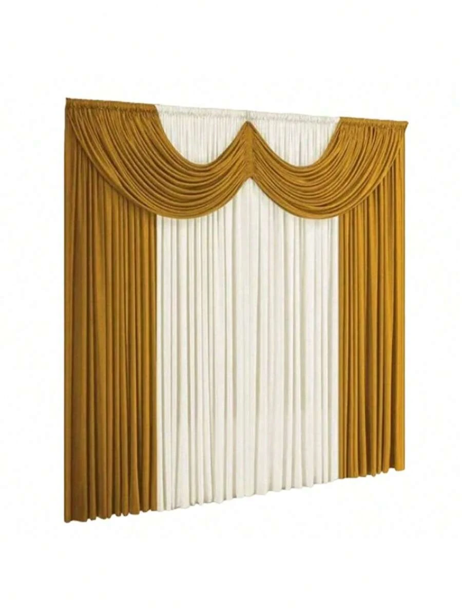 Curtains - 稻草芥末 - 查看 1