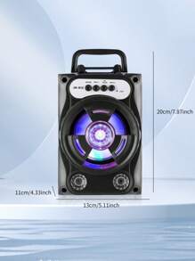 1入組書桌無綫音箱 - 黑色 - 查看 3