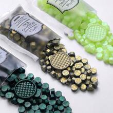 BAOFALI 100 PCS Colorful Aurora Wax Beads For Wax Seal Stamp/100 PCS Sakura Shape Sealing Wax Beads For Wax Seal Stamp
