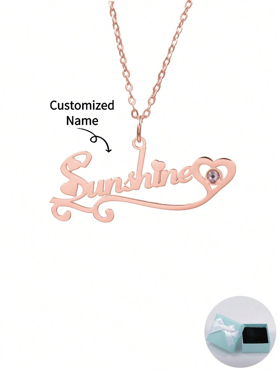 Collar colgante personalizado con forma de corazón y encaje con texto personalizado, ideal para el Día de la Madre, Día de San Valentín, Día del Padre, aniversario, ceremonia de graduación, Navidad, bendición de festivales y regalo de celebración de alta gama.