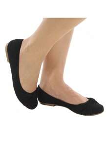 Women Wedges & Flatform - màu đen - Xem 2