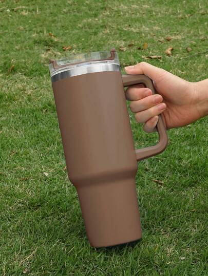 1件套不銹鋼保溫瓶附帶繩子和現代真空保溫瓶適用於戶外遊玩