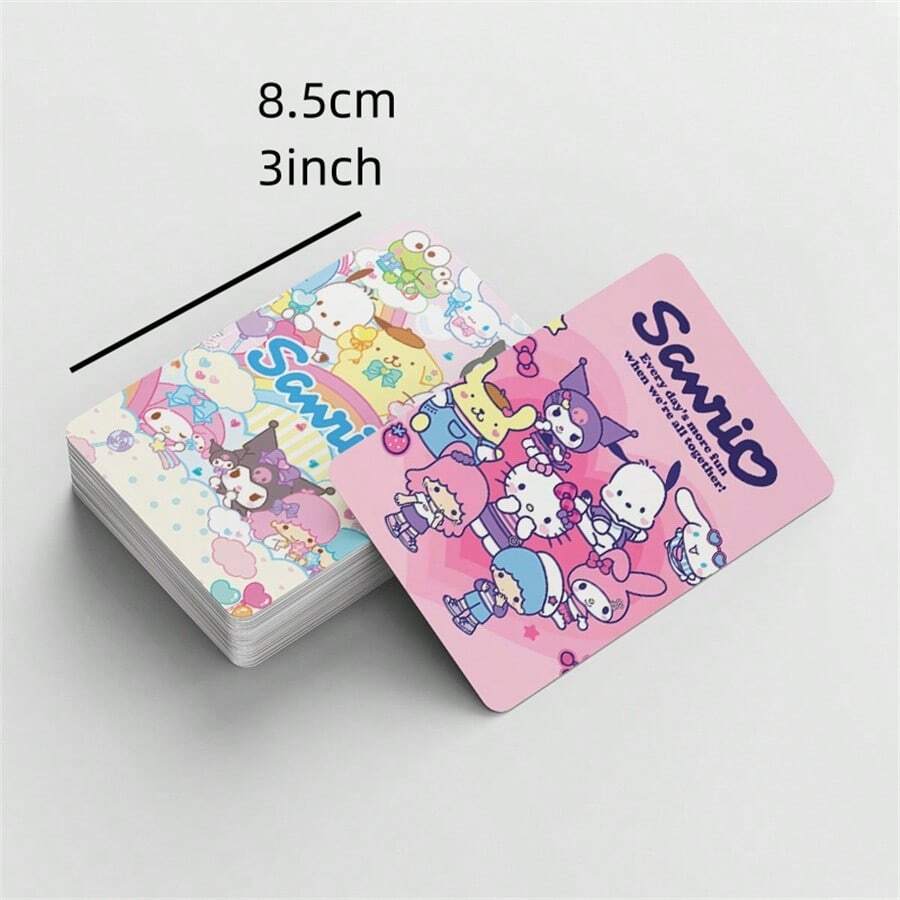 92 pezzi (60 carte + 32 adesivi) Collezione di carte olografiche, foto