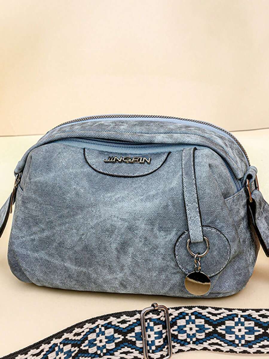 Sac Bandoulière En Paille Pour Femmes HuiYStar – Pochette Plage Avec Fleurs, Chaîne Détachable