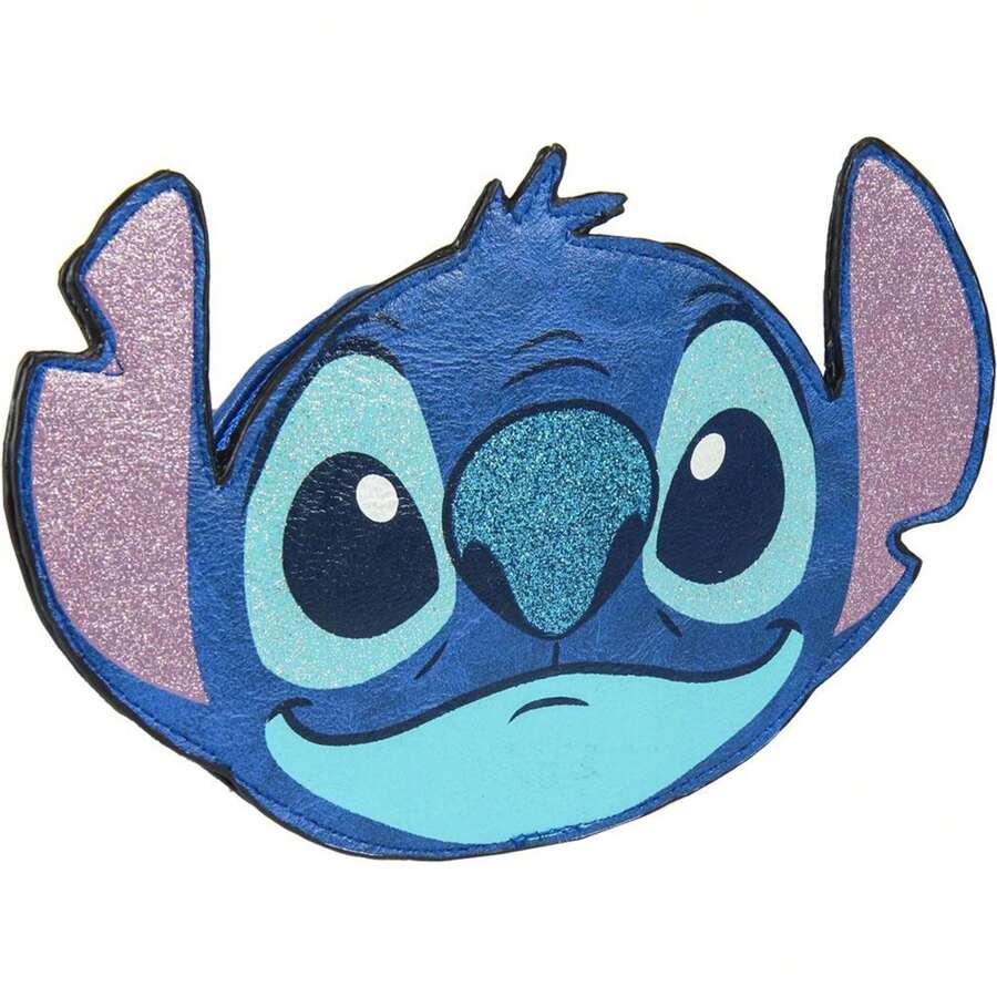 Lilo Y Stitch STITCH LEATHER WALLET - BLUE - Compact And Functional Wallet - Organize Your Cards And Coins - Multicolor - View 1