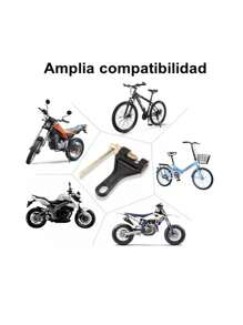 Corta Cadena Todo En 1 Para Motocicleta y Bicicleta Extractor de Cadena Versátil y Portátil - Negro - Ver 6
