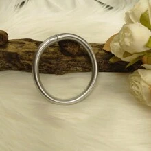 1件亮片果冻手镯，夸张设计，9毫米圆形手镯，男女通用，礼品 - 彩色 - 查看 19