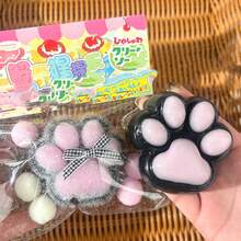 1 Màu Ngẫu Nhiên/Phong Cách Dopamine Cat Paw Squishy Đồ Chơi Sang Trọng, Mềm Mại Giảm Căng Thẳng Tiện Ích Mới Lạ, Chất Liệu Cao Cấp - Nhiều màu - Xem 3
