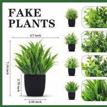 Plantas Artificiales - Negro - Ver 2