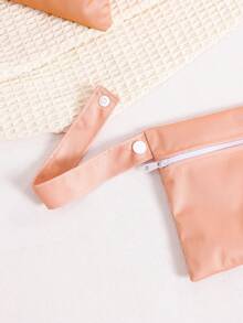 3PCS Orange Wet/Dry Bag Baby Storage Bag