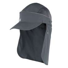 Regatta Unisex Protector II Roll-Up Neck Baseball Cap (Seal Grey) - Seal Grey - View 4