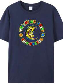 Men T-Shirts - Màu xanh hải quân - Xem 1