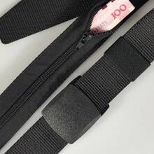 1pc Outdoor Cash Anti-Theft Belt Wallet Waist Bag New Mesh Nylon Secret Pocket Belt Travel Anti Diefstal Riem Men's Tactical Strap