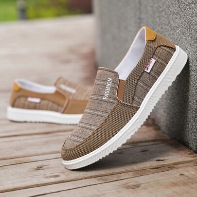 Spring And Summer Korean Version Of Men's Casual Shoes, Fashionable And Versatile Canvas Shoes With Good Breathability