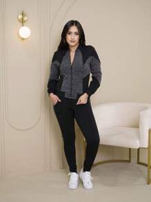 Women Two-Piece Outfits - PRT灰色 - 查看 1