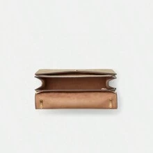 Coach Large Morgan Square Crossbody Bag In Blocked Signature Canvas Shoulder Bag Purse Flap Satchel Handbag,CM089 IMOT4