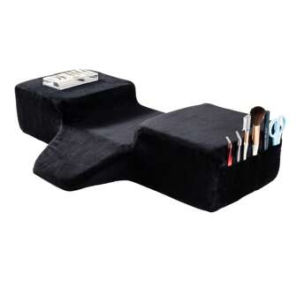 Lash Pillow For Eyelash Extension Memory Foam Ergonomic Curve Improve Cervical Soft Salon Pillows Makeup Lash Extension Supplies