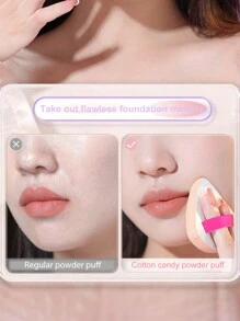 3pcs Makeup Powder Puff Ultra Soft Sponge Puff For Foundation Concealer And Powder Teardrop Powder Puff Foundation Sponge Blender Sponge For Liquid, Cream, And Powder