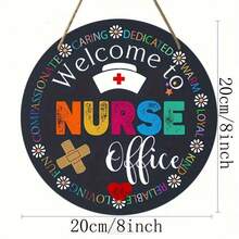 1个欢迎木质花环牌，海军蓝和天然海景花环，饰有锚、蝴蝶结和手指海星，海岸沙滩花环，“欢迎来到我们的海滨小屋”，8*8英寸，预钻孔，孔位随机。