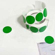 500pcs/1roll Colored Dot Stickers Circle Color Coding Labels, 8 Color Style Colorful Coding Label Sticker For Office, Student Classroom Back To School Scrapbook Supplies Funny Stickers Laptop Stickers Kindle Phone Stickers - Multicolor - View 12