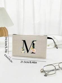 Bộ 1 túi vải lanh in chữ hướng dương hoa cúc kèm túi đựng đồ trang điểm chữ B-Y Quà tặng sinh nhật cho phụ nữ Quà tặng cảm ơn giáo viên Túi đựng đồ du lịch: Lựa chọn hoàn hảo cho vẻ đẹp ngoài trời! Đây là món quà tặng cho mẹ, giáo viên, bạn bè, phù dâu, học sinh trở lại trường và giáo viên. Thích hợp sử dụng hàng ngày, sinh nhật, ngày lễ, kỳ nghỉ, bãi biển, du lịch, đi làm, kinh doanh, dã ngoại, cắm trại, siêu thị và đồ dùng hàng ngày (Hướng của vòng tay là ngẫu nhiên và kiểu khóa kéo là ngẫu nhiên) Túi đi biển cho phụ nữ Ví, ví nhỏ, ví cầm tay, ví đựng tiền xu - Xám - Xem 10