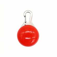 1 Piece Of Random Color Led Light-emitting Pet Pendant, Two Light-emitting Modes: Steady Light/quick Flash/off, Suitable For Cat And Dog Pendants, Night Reminder