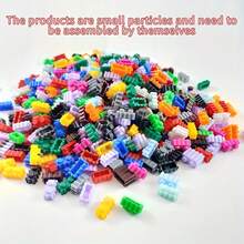 Set de cuchillos de armas con bloques de construcción, bloque de cuchillos ensamblados de 600 piezas, pequeños juguetes de plástico de la serie de armas para armar, modelos de juguetes de bricolaje para regalos de Navidad y Día de Acción de Gracias - Multicolor - Ver 12