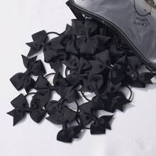 20 قطعة مشابك شعر من شريط الجروسجرين مقاس 2 بوصة، ربطات شعر مطاطية، أشرطة شعر، إكسسوارات شعر مناسبة للفتيات الصغيرات والرضع - متعدد الألوان - مشاهدة 18
