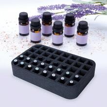 Miếng đệm xốp 30/40/60 khe có thể tháo rời - Có thể đựng 30/40/60 chai 15ml (0,5 fl oz), sơn móng tay hoặc tinh dầu, tiết kiệm không gian, dễ vệ sinh, thuận tiện mang theo - Không bao gồm túi đựng hoặc hộp đựng, đáy rỗng Túi đựng đồ trang điểm có khe xốp Đồ dùng học tập du lịch Túi đựng đồ trang điểm Đồ dùng thiết yếu khi đi du lịch Túi đựng đồ trang điểm Đồ dùng thiết yếu cho ngày lễ Túi đựng mỹ phẩm Túi đựng đồ trang điểm Túi đựng đồ trang điểm Làm đẹp - màu đen - Xem 8